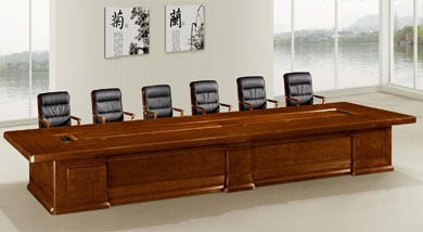 胡桃木會(huì)議臺(tái)
